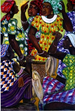 Fish Market by Abdias Muhlanga