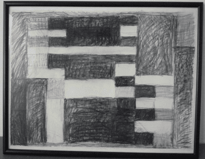 Charcoal Drawing by Atta Kwami