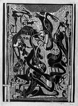 The Centre (Woman) by Azaria Mbatha
