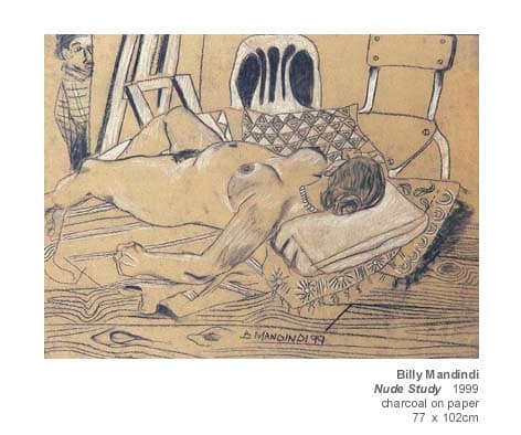 Nude Study by Billy Mandindi