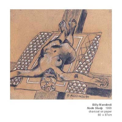 Nude Study by Billy Mandindi