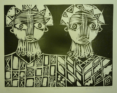 Twins by Billy Mandindi