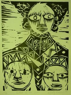 Mother Of Twins by Billy Mandindi