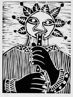 Flute Player by Billy Mandindi