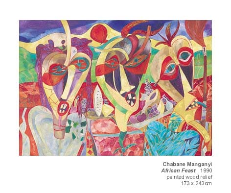 African Feast by Chabane Manganyi