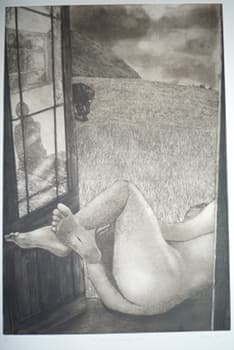Out Across The Darkening Land 17/20 by Christine Dixie