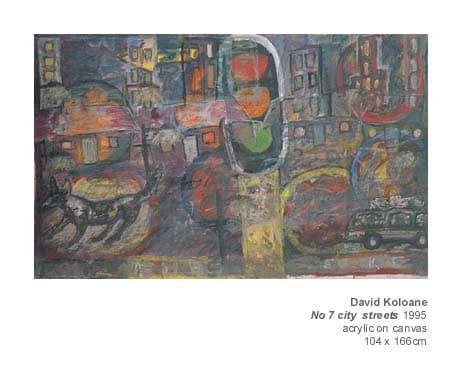 No 7 City Streets by David Koloane