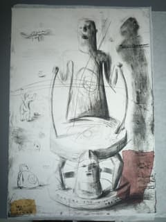 No 4. Seat Of Power Figure 36 by Deborah Bell