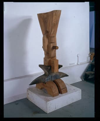 Anvil Sculpture by Flinto Chandia