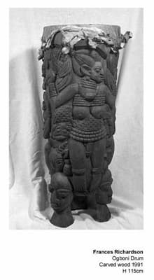 Ogboni Drum by Frances Richardson