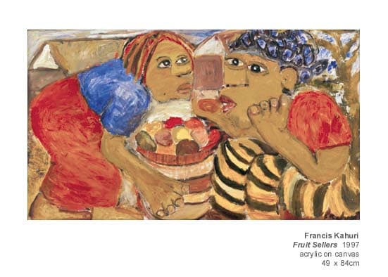 Fruit Sellers by Francis Kahuri