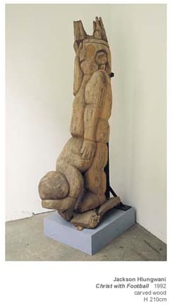 Christ With Ball by Jackson Hlungwani