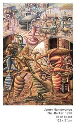 The Market (Sugar Ants) by Jenny Namuwonge