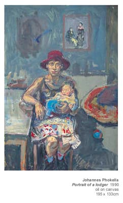 Portrait Of The Lodger by Johannes Phokela