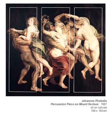 Percussion Piece On Mt Serious by Johannes Phokela