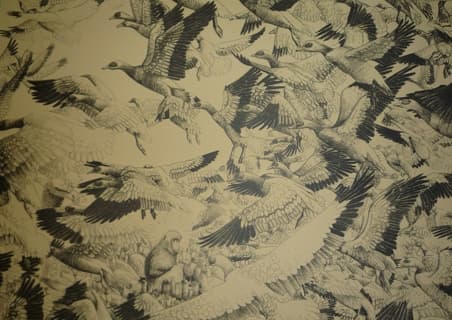 Geese by John Moore