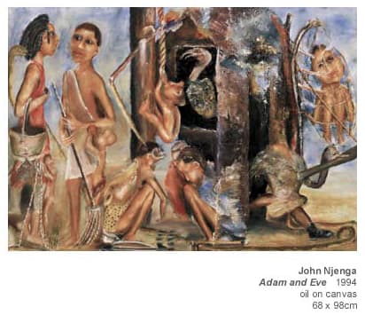 Adam And Eve by John Njenga