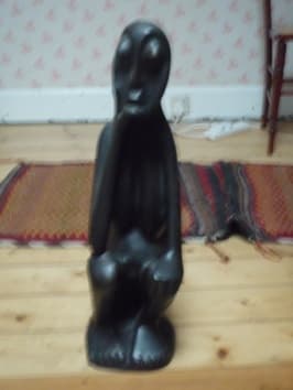 Seated Figure by Lucas Sithole