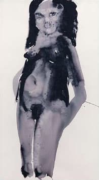 Magdalena Iii by Marlene Dumas