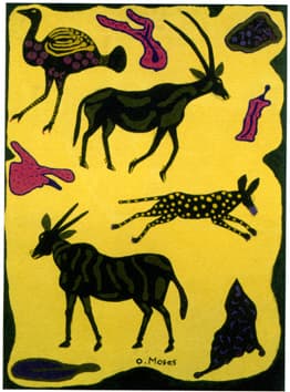 Animals Of The Plain by Olemongeng Moses