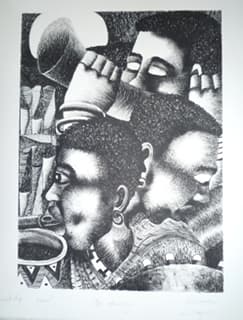 The Dancing by Philemon Sellape