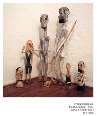 Spook Family 7 Pieces by Phillip Rikhotso