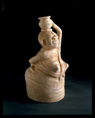 Mother Carrying New Born Child by Reinata Sadhimba