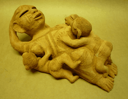 Mother Suckling by Reinata Sadhimba
