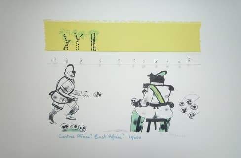No 6. Central Africa? 1960S Figure 66 by Robert Hodgins