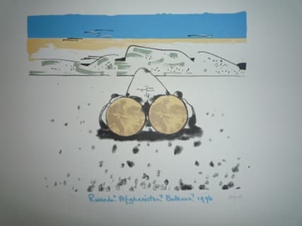 No 8. Rwanda?-Afganistan?-Balkans? Figure 71 by Robert Hodgins