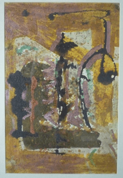 Work On Paper Thupelo by Sam Nhlengethwa