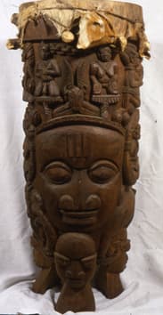 Ogboni Drum by Segun Faleye