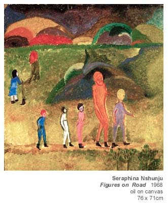 Walking People by Seraphina Nshunju