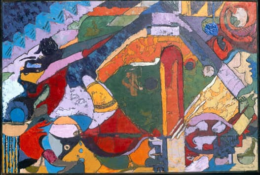 Painting Thapong by Shadrek Simukanga