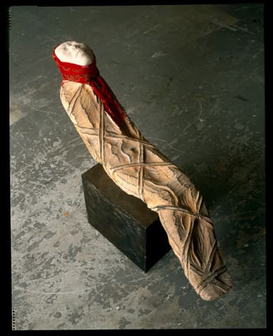 Sculpture Delfina Body & Scarf by Tapfuma Gutsa