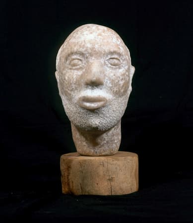 Head In Limestone 92 by Tubayi Dube