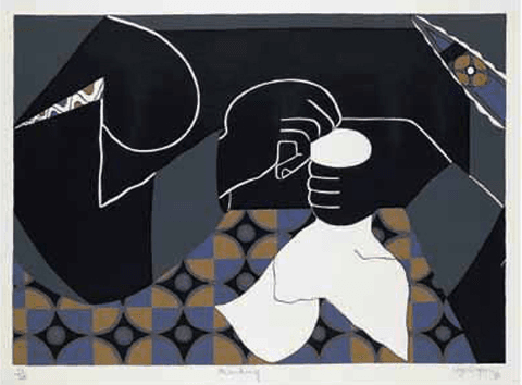 Mending by Uzo Egonu