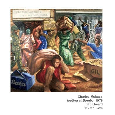 Looting At Bombo by W Mukasa