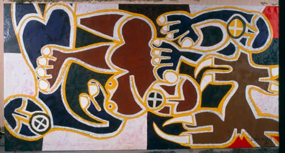 Abstract Painting by Pais Ernesto Shikhani